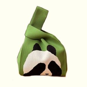 Panda face mini tote